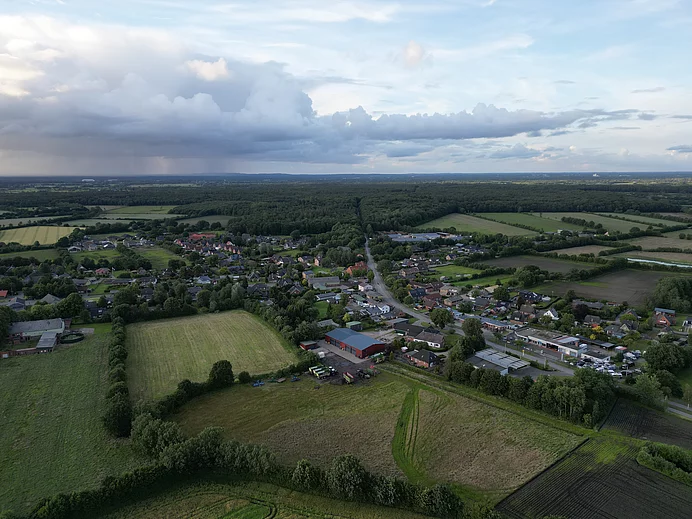 Blick auf das Elsdorfer Gehege